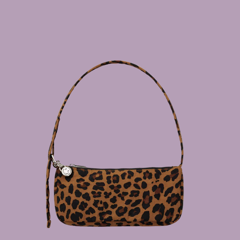Baggu Nylon Pochette Leopard