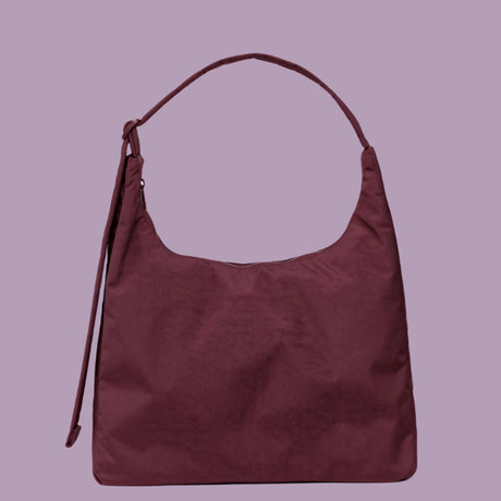 Baggu Nylon Shoulder Bag Mahogany