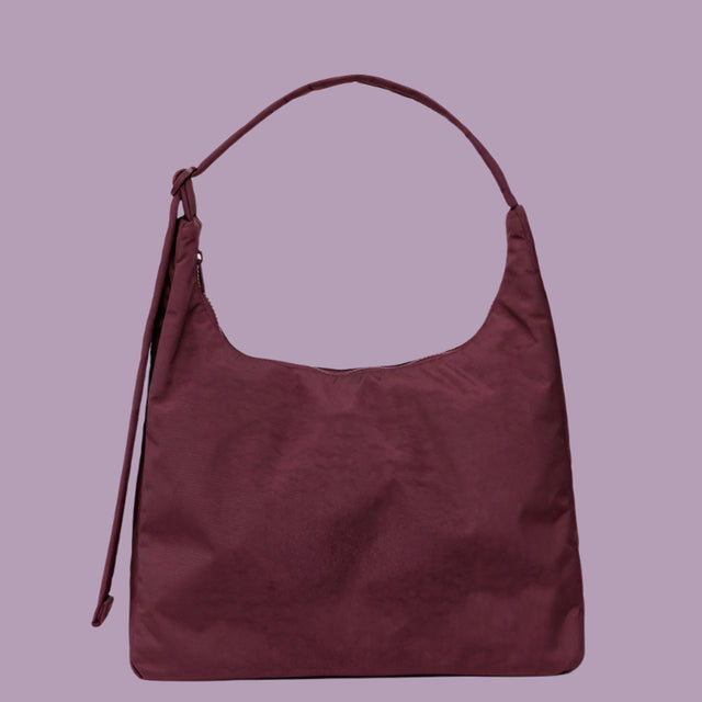 Baggu Nylon Shoulder Bag Mahogany