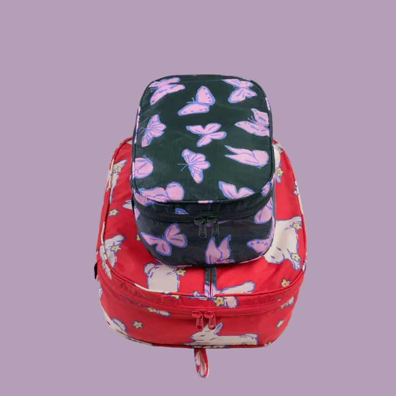 Baggu Packing Cube Set - Spring Animals