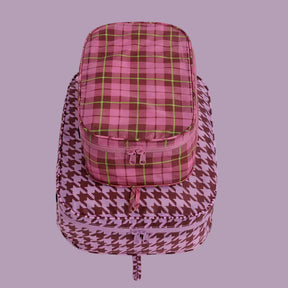Baggu Packing Cube Set Check Mix
