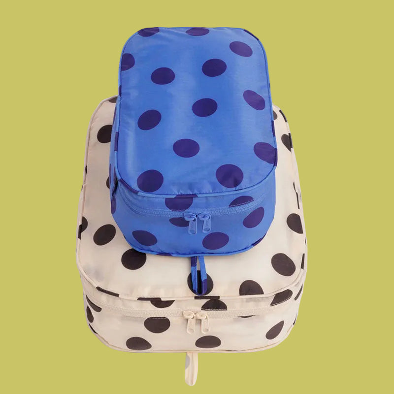Baggu Packing Cube Set Polka Dot Mix