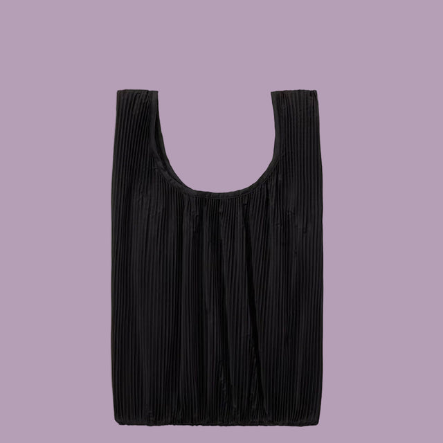 Baggu Pleated Bag Black