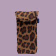 Baggu Puffy Glasses Sleeve Leopard