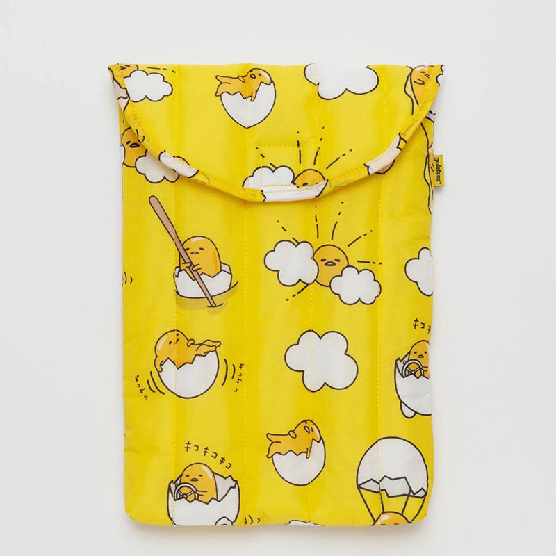 Baggu Puffy Laptop Bag - Gudetama