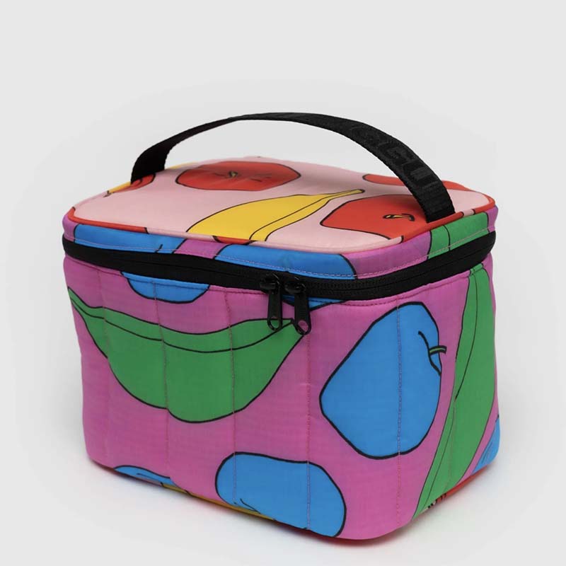 Baggu Puffy Lunch Bag - Apple and Banana Mix