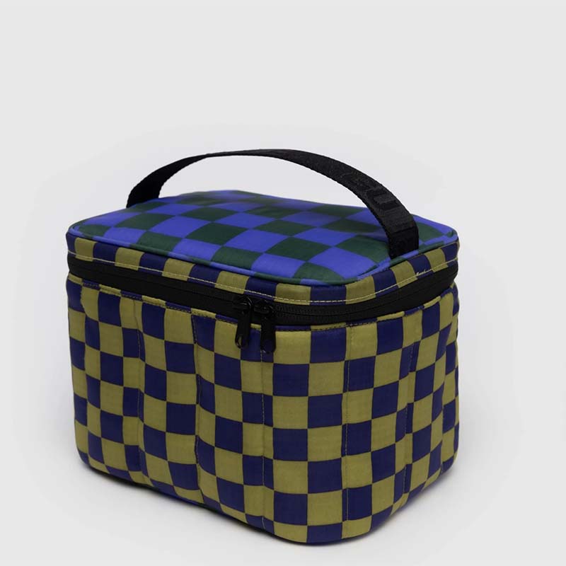 Baggu Puffy Lunch Bag - Jewel Checks