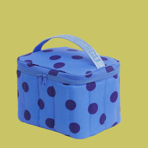 Baggu Puffy Lunch Bag - Blue Polka Dot