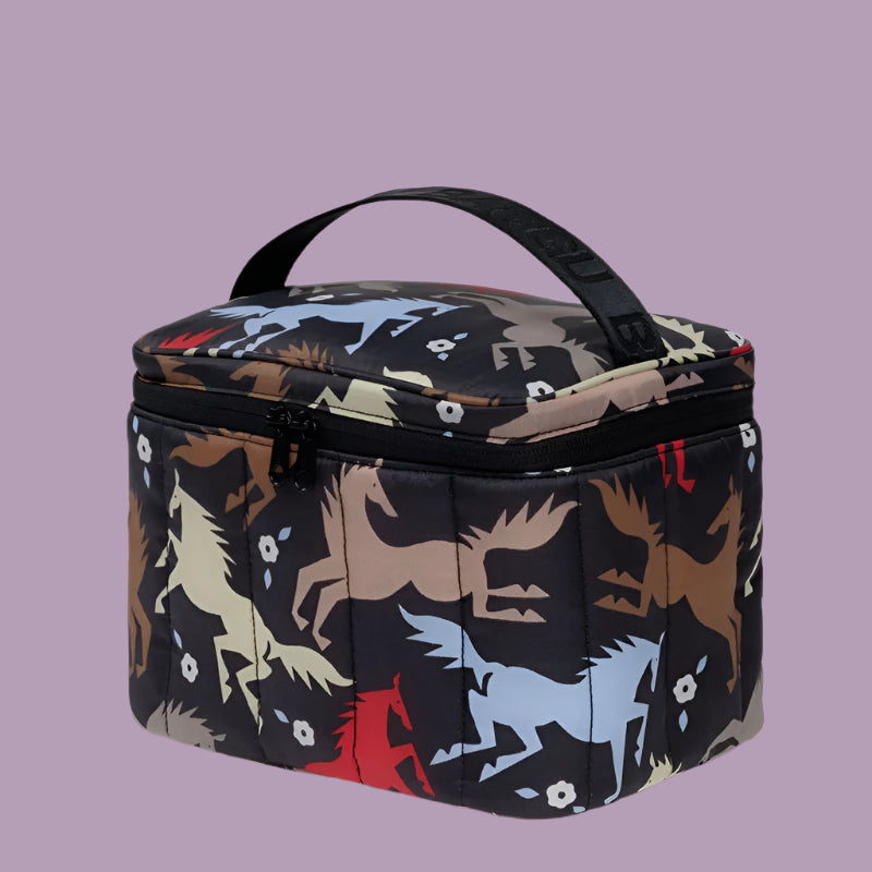 Baggu Puffy Lunch Bag Horse Cut Outs