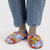 Baggu Puffy Slippers Floral Snoopy