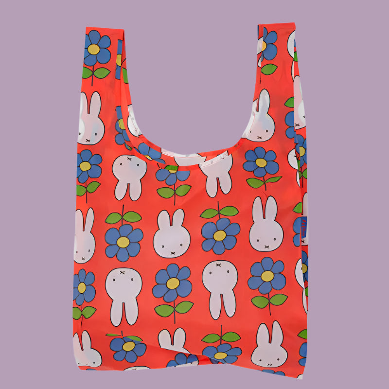 Baggu Reusable Shopping Bag - Flower Miffy
