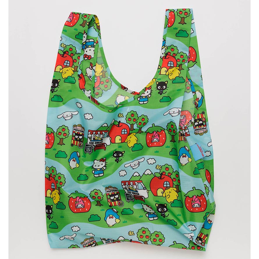 Baggu Reusable Shopping Bag - Hello Kitty and Friends Scene