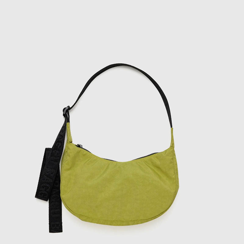 Baggu Small Nylon Crescent Bag - Lemongrass