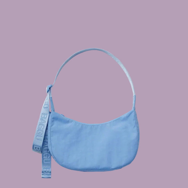 Baggu Small Nylon Crescent Bag Piscine