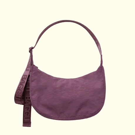 Baggu Medium Nylon Crescent Bag wild Plum