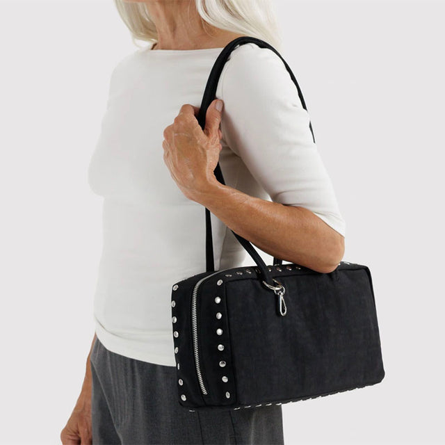 Baggu Nylon Bowler Bag Studs