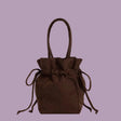 Baggu Nylon Drawstring Bag - Coffee