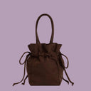 Baggu Nylon Drawstring Bag - Coffee
