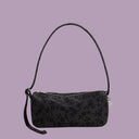 Baggu Nylon Loaf Bag Charcoal Ditsy Floral
