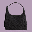 Baggu Nylon Shoulder Bag Charcoal Ditsy Floral