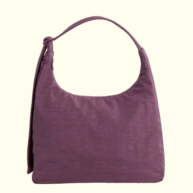 Baggu Nylon Shoulder Bag Plum