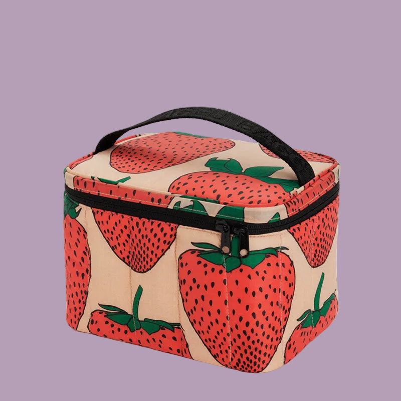 Baggu Puffy Lunch Bag Strawberry