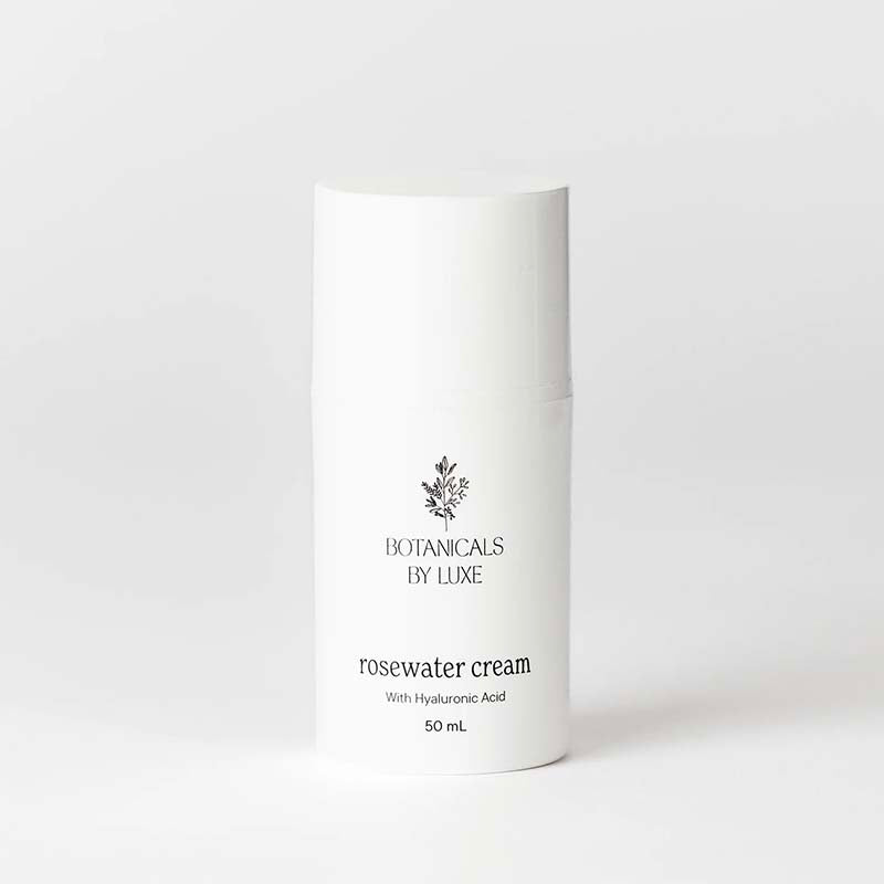 Botanicals by Luxe Rosewater + Hyaluronic Moisturising Cream