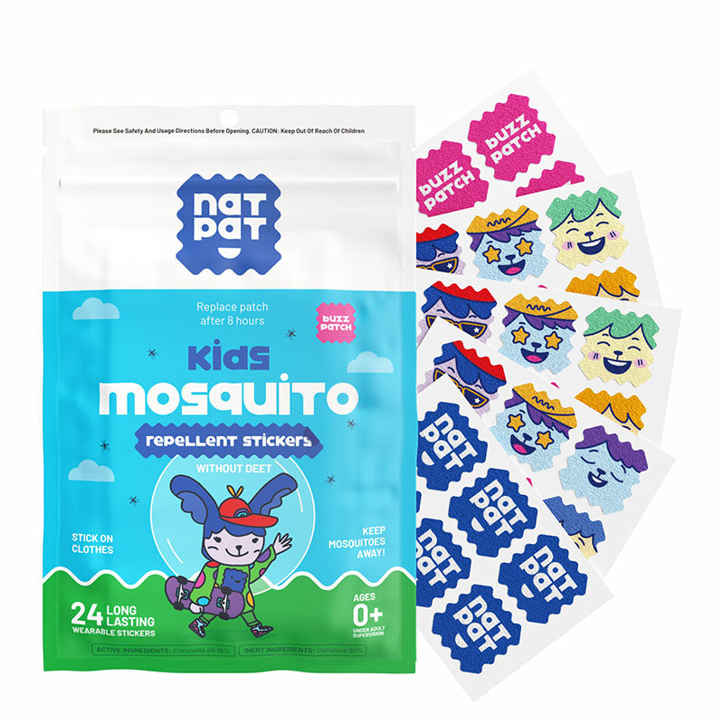 Buzz Patch All Natural Mosquito Repellent Stickers 24 pack
