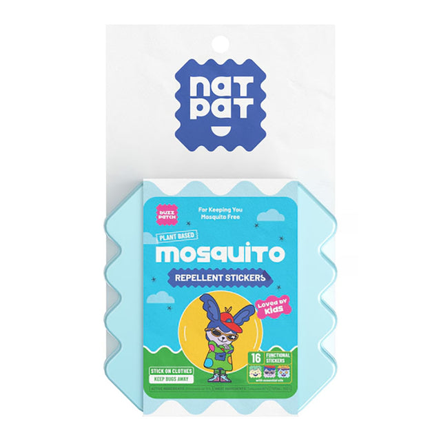 Buzz Patch All Natural Mosquito Repellent Stickers - 28 pack in silicone case