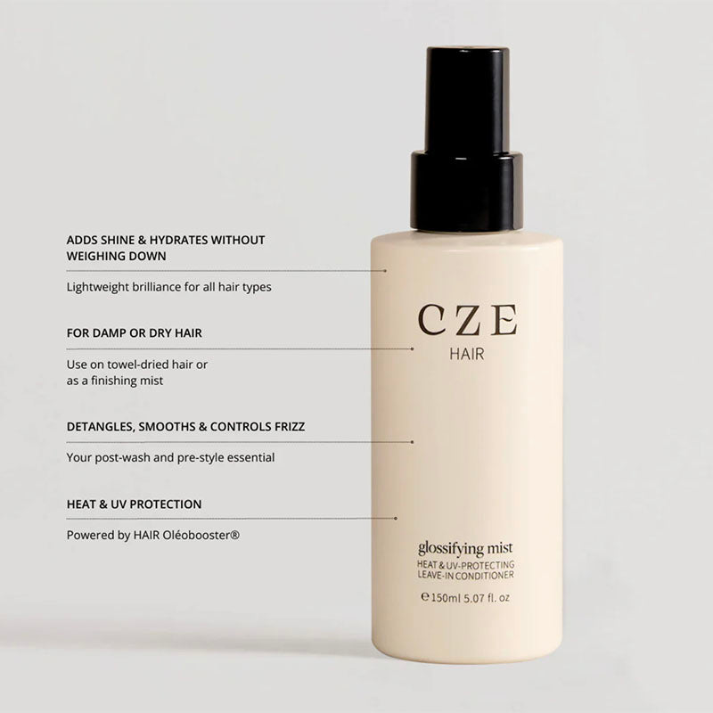 CZE Hair Glossifying Mist benefits