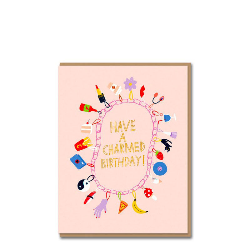 Carolyn Suzuki Charmed Birthday Card