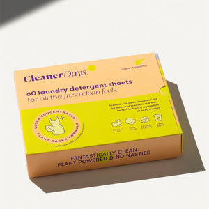 Cleaner Days Laundry Detergent Sheets - Lemon Eucalyptus