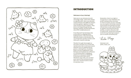 Cozy Coloring: Self-Care 1