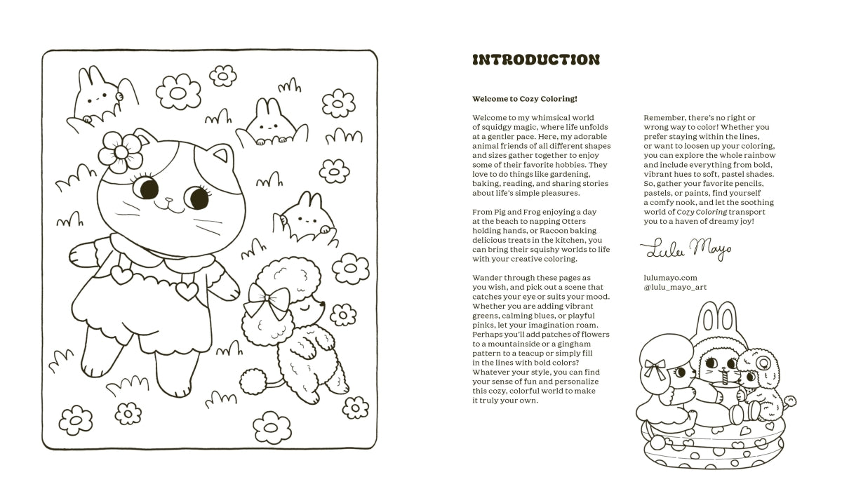 Cozy Coloring: Self-Care 1