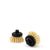 DESIGNSTUFF Eco Replacement Dish Brush Head - Black