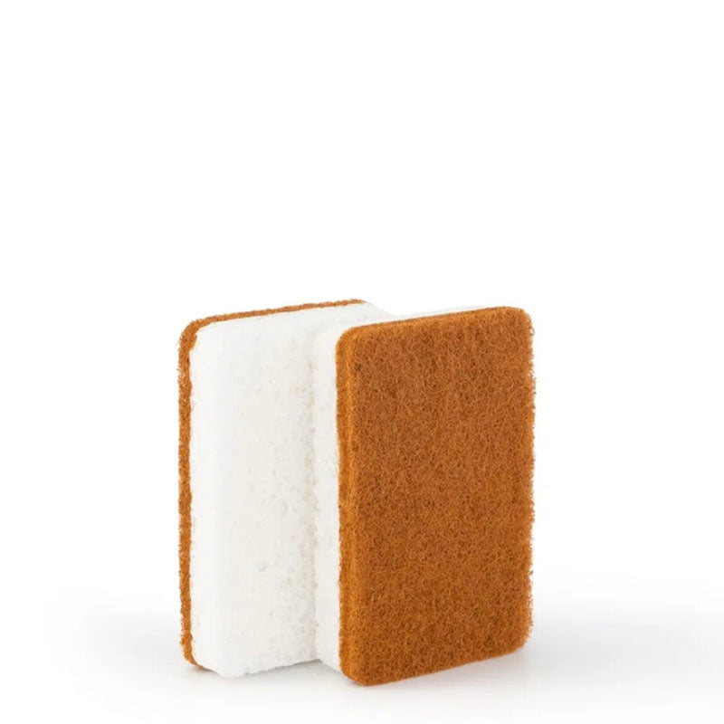 DESIGNSTUFF Natural Cellulose And Sisal Scourer Sponge