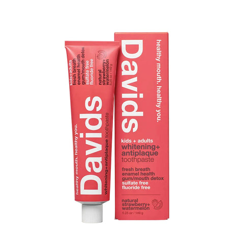 Davids Kids + Adults Whitening + Antiplaque Strawberry Watermelon