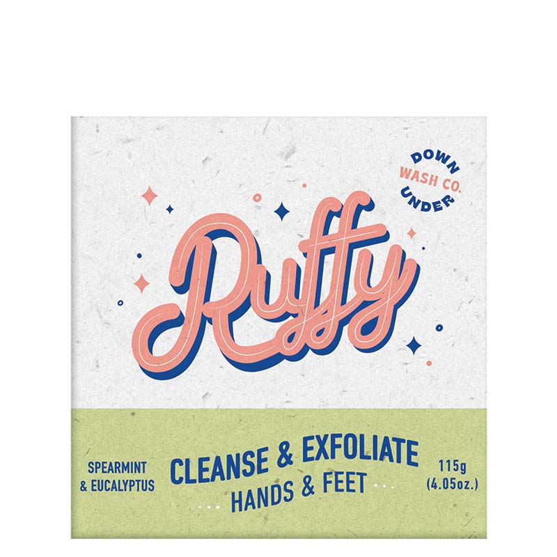 Downunder Wash Co Ruffy Cleanse & Exfoliate