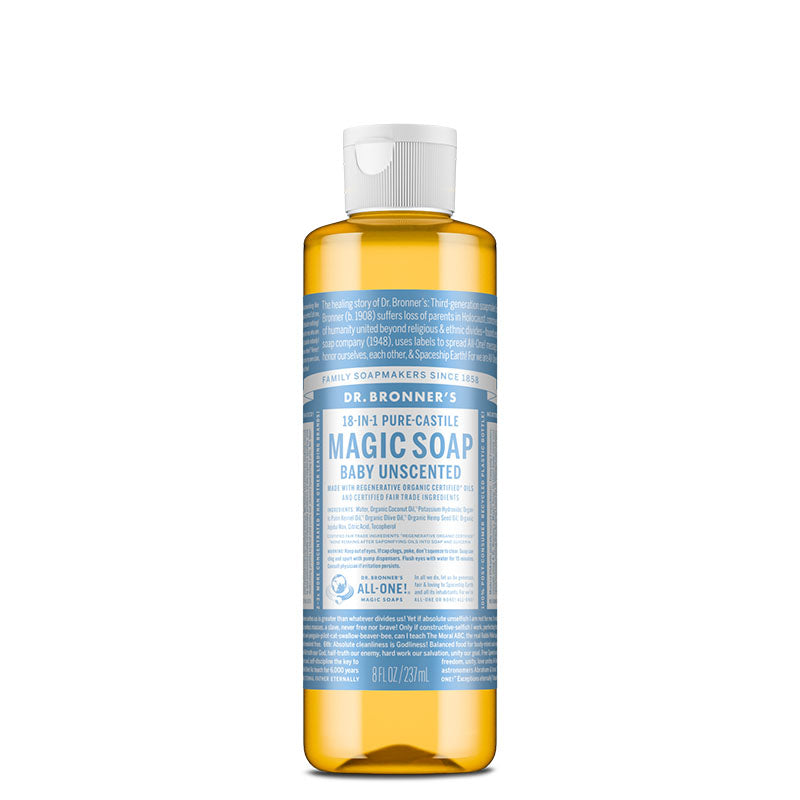 Dr Bronner's Pure-Castile Magic Soap - Baby Unscented