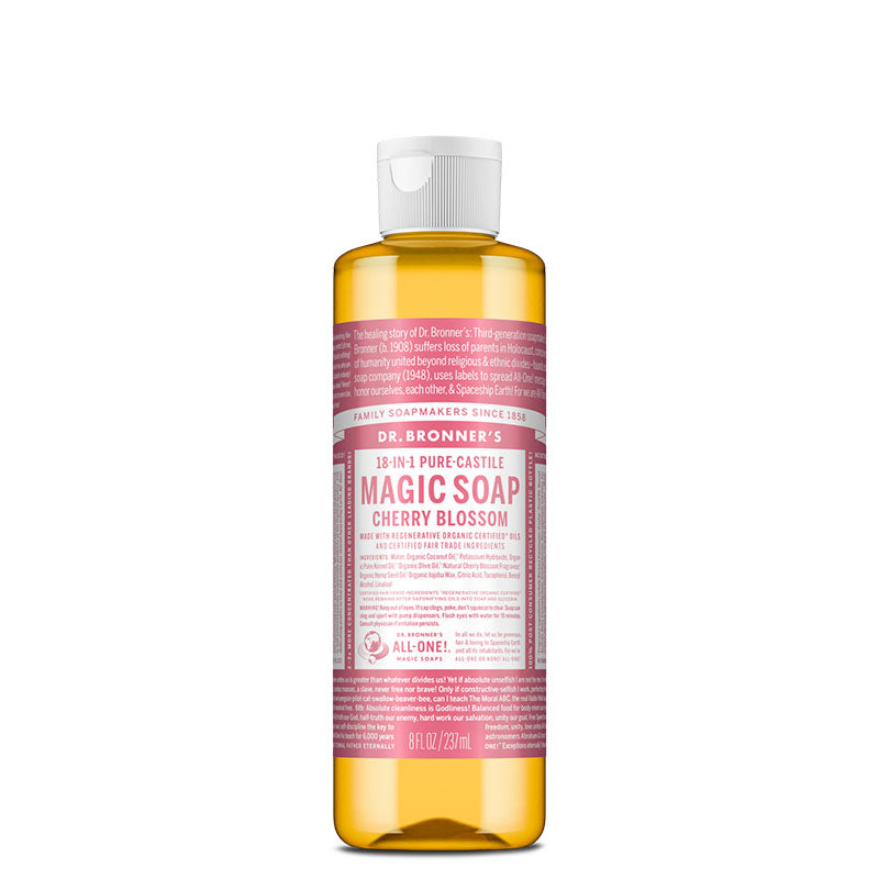 Dr Bronner's Pure-Castile Magic Soap - Cherry Blossom