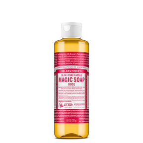 Dr Bronner's Pure-Castile Magic Soap - Rose