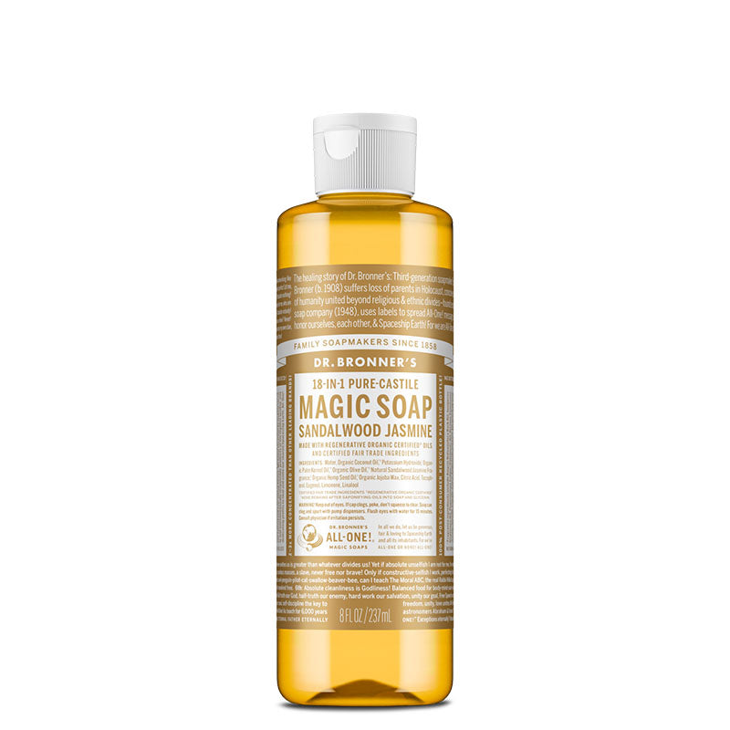 Dr Bronner's Pure-Castile Magic Soap - Sandalwood & Jasmine