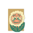 Egg Press Bee My Honey Card