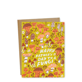 Egg Press Happy Father's Day to a Fungi Card