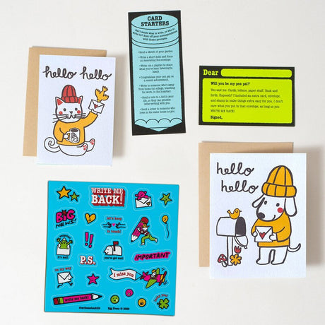 Egg Press Write Me Back! Penpal Kit BFF