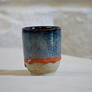 Elizabeth Bell Ceramics Footed Tumbler - Clementine