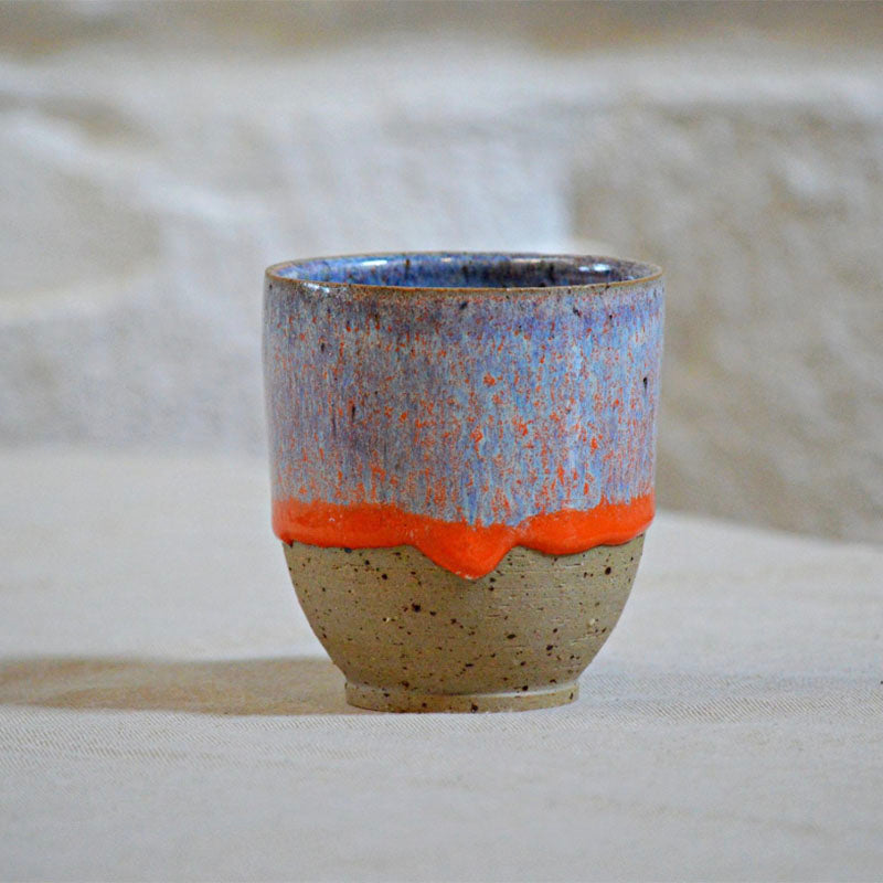 Elizabeth Bell Ceramics Footed Tumbler - Sorbet