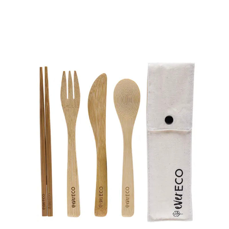 Ever Eco Bamboo Cutlery Set