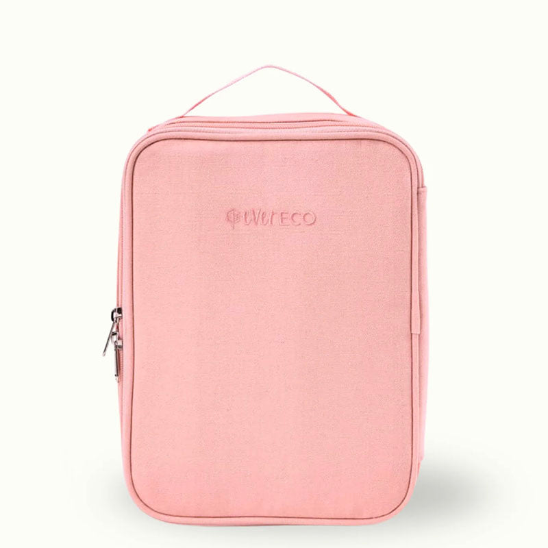 Ever Eco Insulated Lunch Bag with Ice Pack Sorbet Pink