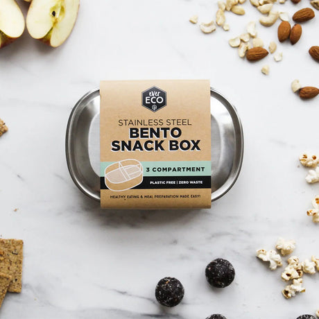 Ever Eco Stainless Steel Bento Box - 3 compartment